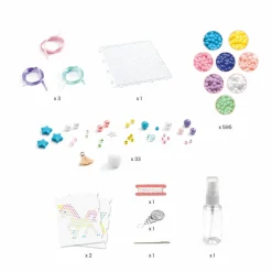 Helmiaskartelusetti sateenkaari Artistic Aqua Djeco