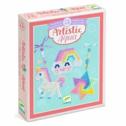 Helmiaskartelusetti sateenkaari Artistic Aqua Djeco