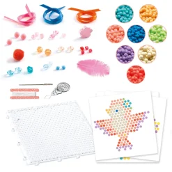 Helmiaskartelusetti söpöt eläimet Artistic Aqua Djeco