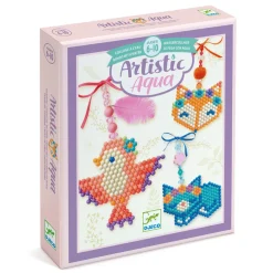 Helmiaskartelusetti söpöt eläimet Artistic Aqua Djeco