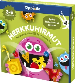 Herkkuhirmut -lautapeli 3-5 v