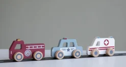 Hälytysajoneuvot 3 kpl Little Dutch