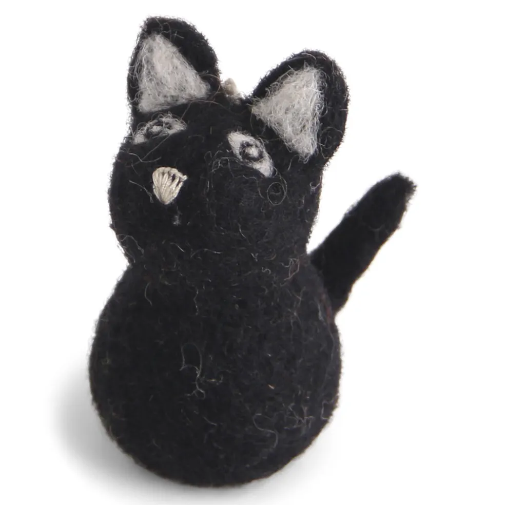 Huopakoriste Pieni musta kissa Gry & Sif