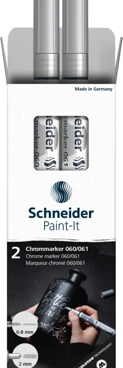 Huopakynä 2 kpl Paint-it Chrome