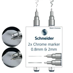 Huopakynä 2 kpl Paint-it Chrome