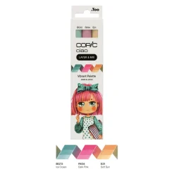 Huopakynä Copic Ciao 3 kpl Vibrant