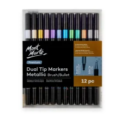 Huopakynä kaksoiskärki 12 kpl Mont Marte