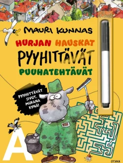 Hurjan hauskat pyyhittävät puuhatehtävät