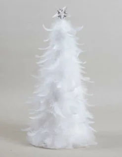 Höyhenkuusi valkoinen 35cm