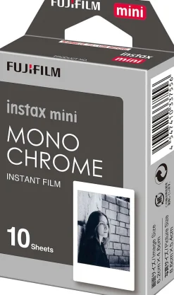 INSTAX MINI Film Monochrome 10 kuvaa