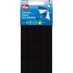 Itseliimautuva nylonpaikka 2 kpl musta 6,5 x 14 cm Prym
