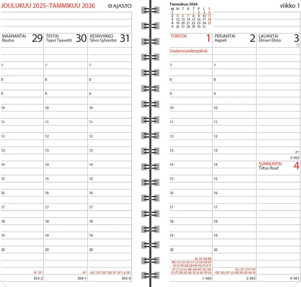 Jokapäivä-vuosipaketti 2026