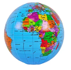 Jordglob Uppblåsbar 68cm