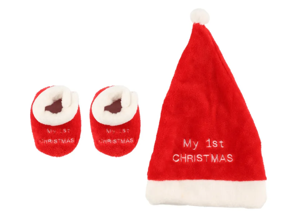 Joululakki ja töppöset Winteria Ensimmäinen joulu