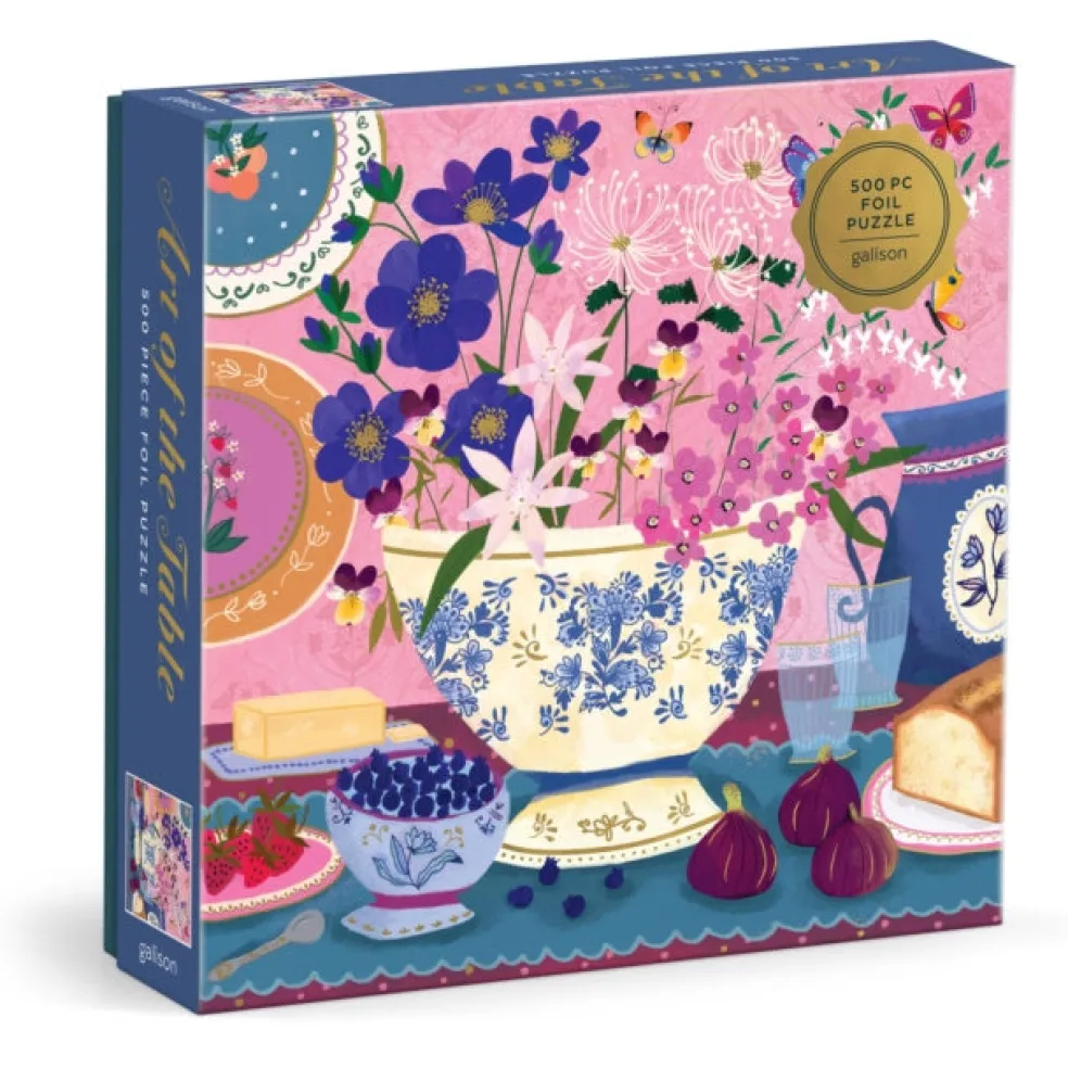 Joy Laforme Art of the Table 500 Piece Foil Puzzle