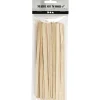 Jäätelötikku 6mm/19cm, 30kpl, elintarvikekelpoinen, koivua