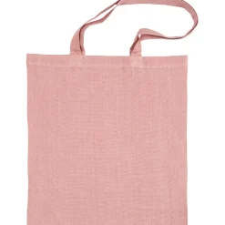 Kangaskassi 38x42cm dusty pink