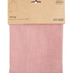 Kangaskassi 38x42cm dusty pink