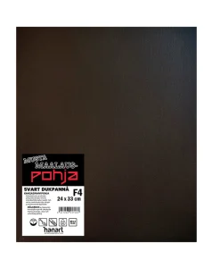 Kangaspahvipohja musta F04 24x33cm