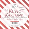 Kartonkilajitelma A6/10 kpl Raita punainen