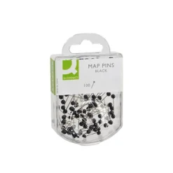 Karttaneula 100kpl musta 79001
