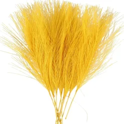 Keinotekoiset höyhenet 10kpl keltainen