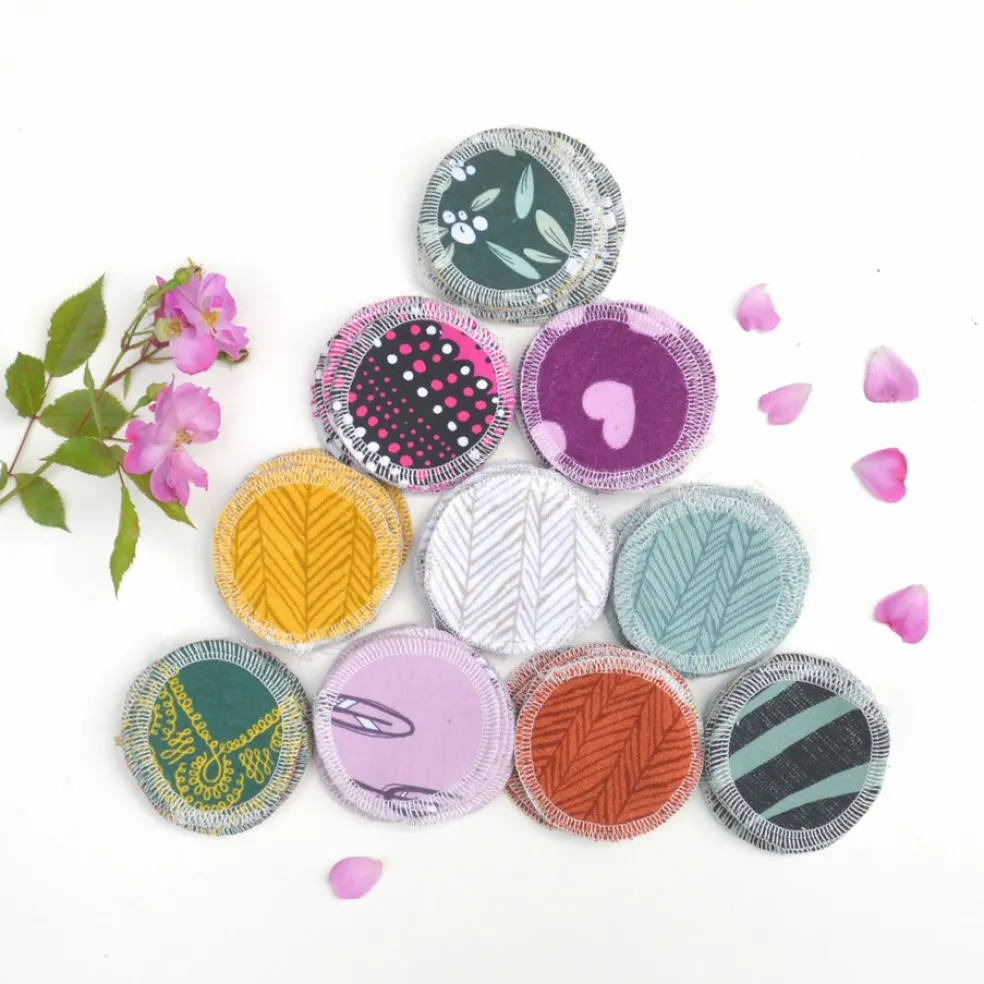 Kestovanulaput 7 kpl, lajitelma, yksilölliset kuosit, Väylä ry