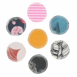 Kestovanulaput 7 kpl, lajitelma, yksilölliset kuosit, Väylä ry