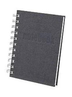 Kierremuistikirja A6/90 sivua grafiitti Bigso
