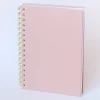 Kierremuistikirja Bigso A5/180 sivua, viivallinen, Dusty Pink