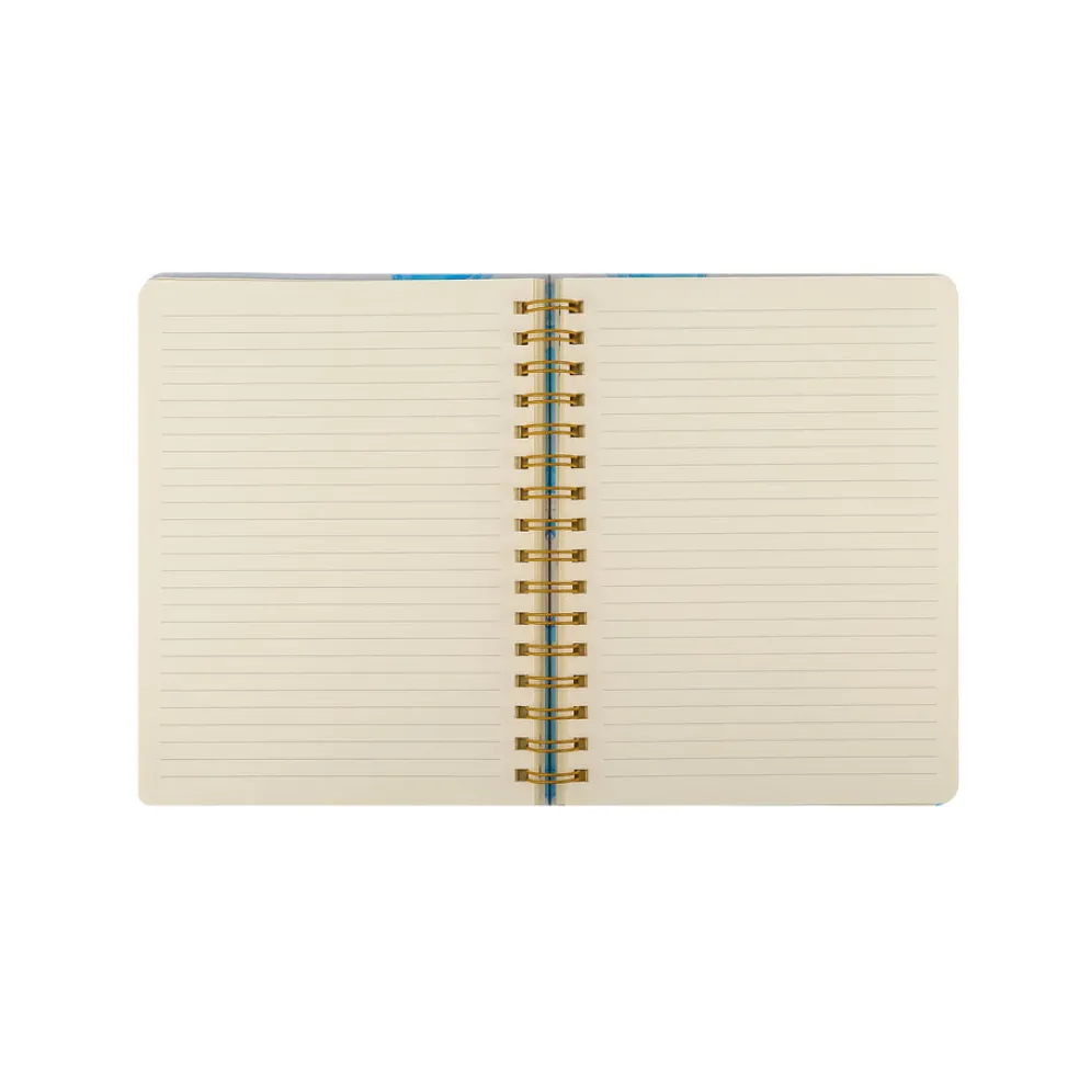 Kierremuistikirja muste 16,3x21,5cm Victorias Journal