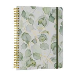 Kierremuistikirja 16x20cm 160s viivallinen Victorias Journals eukalyptus