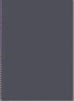 Kierrevihko muovikantinen A4/80 ruudut 7 x 7 mm musta