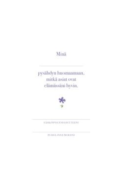 Kiitollisuuspäiväkirja