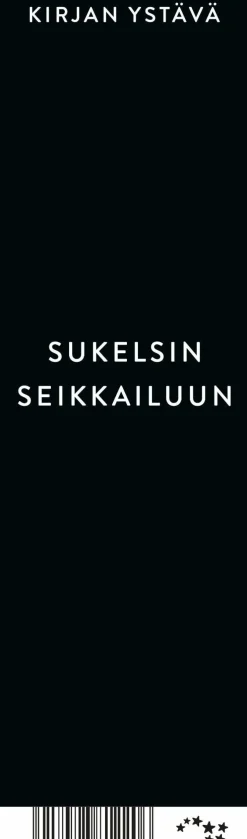 Kirjanmerkki Ajaton / Kirjan ystävä 1 sukelsin seikkailuun