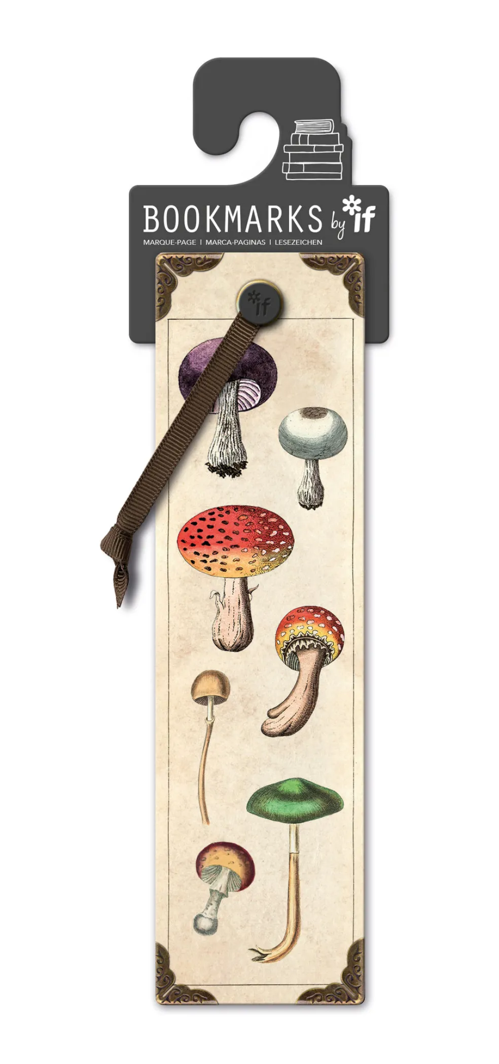 Kirjanmerkki Vintage Fungi