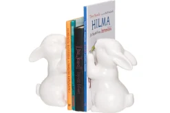 Kirjatuki 2 kpl Pupu, keraaminen