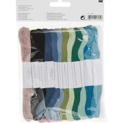 Kirjontalanka puuvilla 24 väriä Rico Design