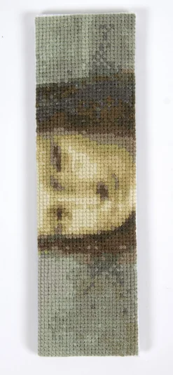 Kirjontapakkaus kirjanmerkki Mona Lisa DMC