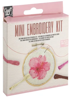 Kirjontasetti mini Kukka