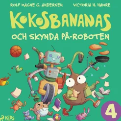 Kokosbananas och skynda på-roboten