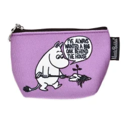 Kolikkokukkaro Muumipeikko violetti NordicBuddies