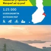 Koli-Ruunaa-Patvinsuo-Petkeljärvi ulkoilukartta, 1:25 000