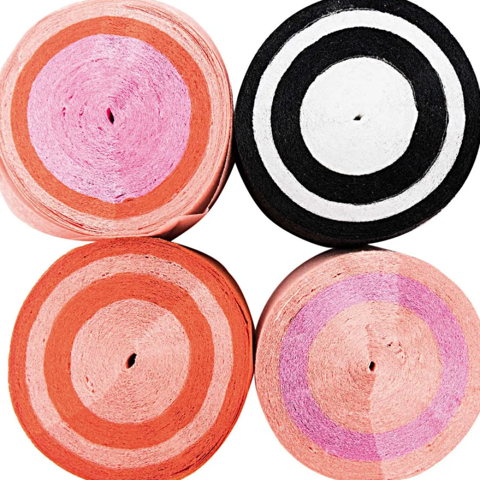 Koristenauha kreppi 4 kpl Rico Design