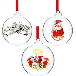 Koristepallo Mauri Kunnas 7cm laj. 3kpl/pkt