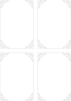 Koristetaustapaperi Matilda hopeahohto A4/5 arkkia