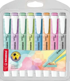 Korostuskynä 8 kpl Stabilo Swing Cool