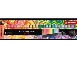 Korostuskynä Stabilo Boss 23 kpl Arty Deskset