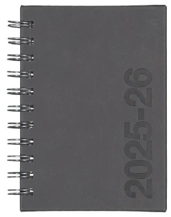 Koulukalenteri Festival 25-26 A6 18kk harmaa