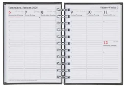 Koulukalenteri Festival 25-26 A6 18kk harmaa